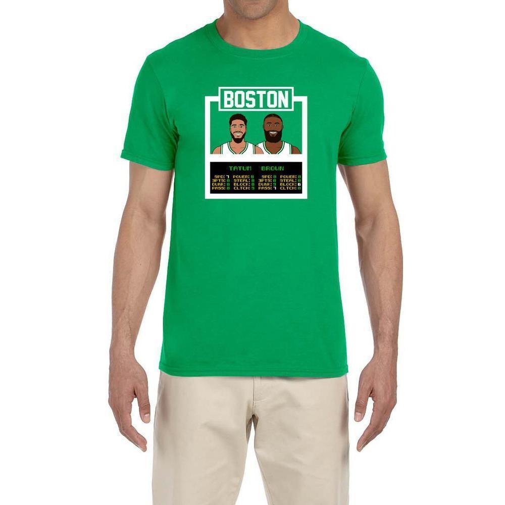 Boston Celtics Youth Jayson Tatum Jaylen Brown T-Shirt